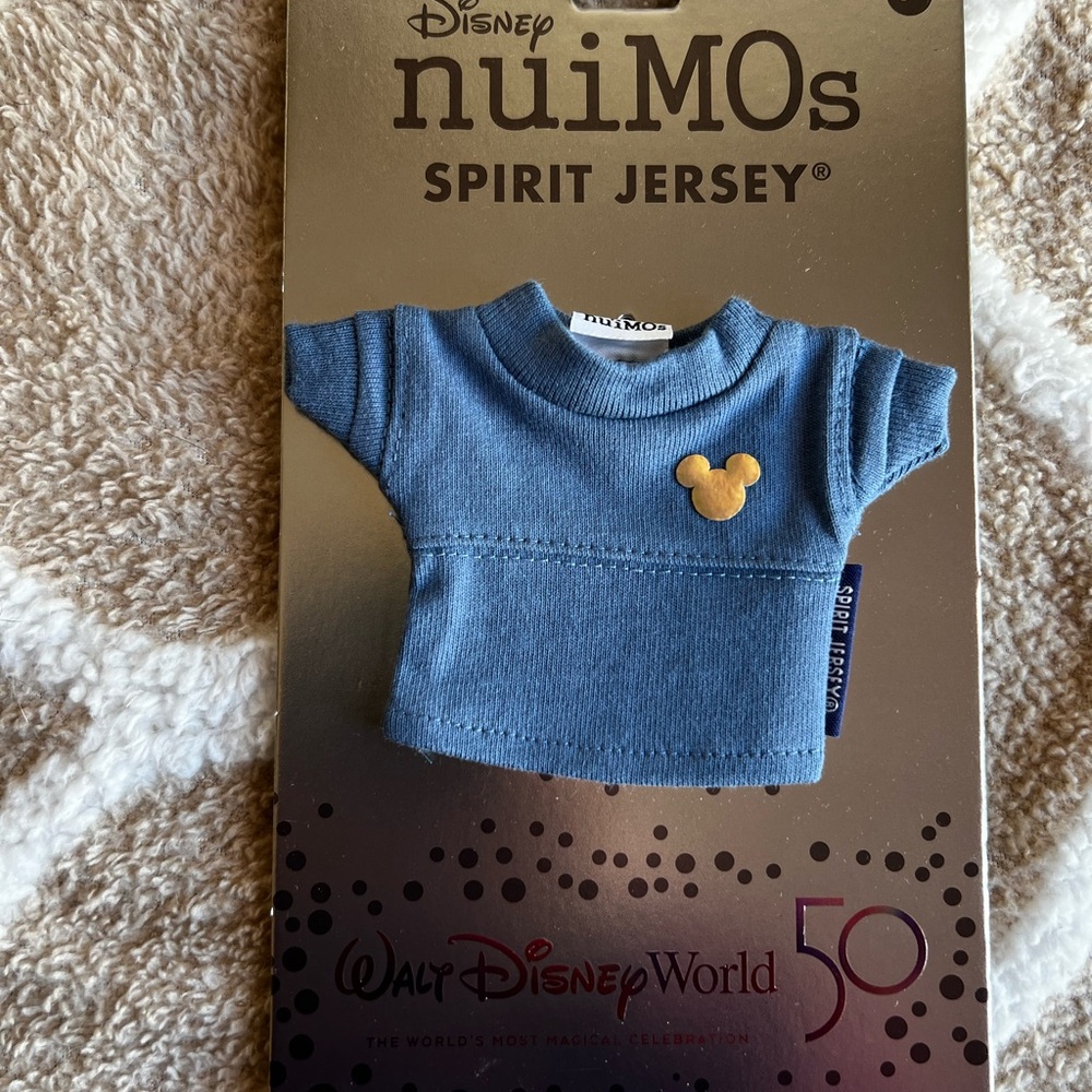 Disney World NuiMOs 50th Anniversary Blue Spirit Jersey